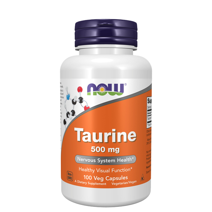 Taurin 500 mg 100 kapslar