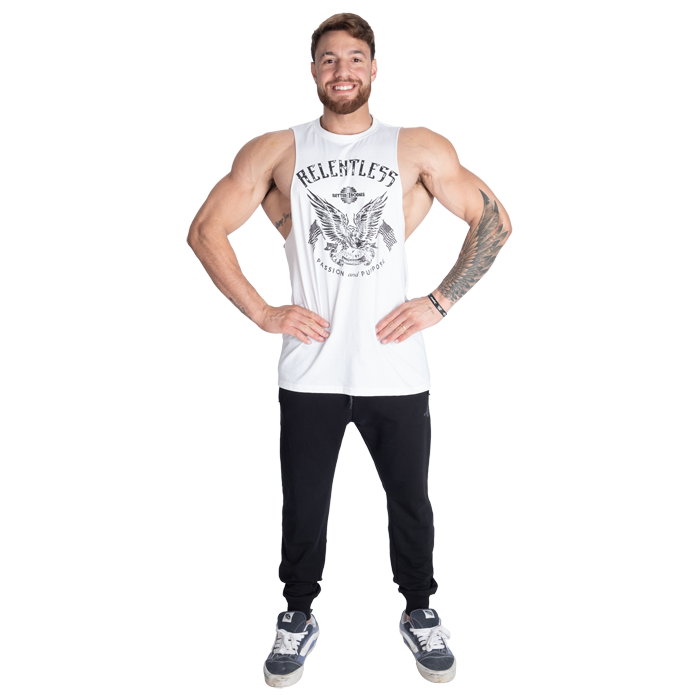 Relentless Cut Out T‑Paita Valkoinen