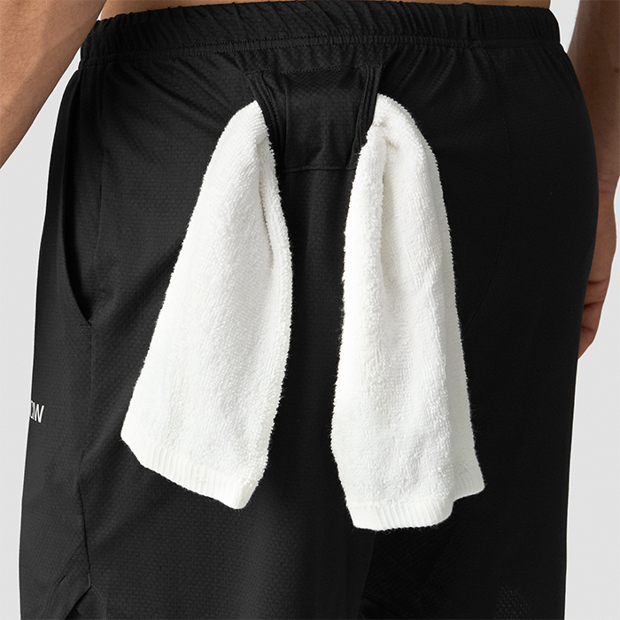 Stride 2-in-1 Shortsit Musta