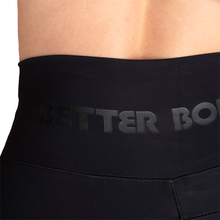 High Waist Trikoot Musta