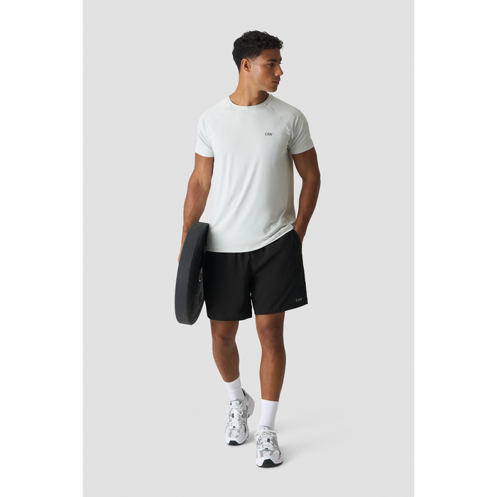Workout Melange T-paita Vaaleanharmaa