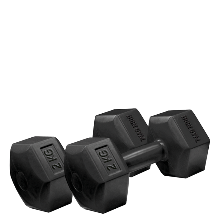 Iron Gym Fixed Hex Dumbbell Pair
