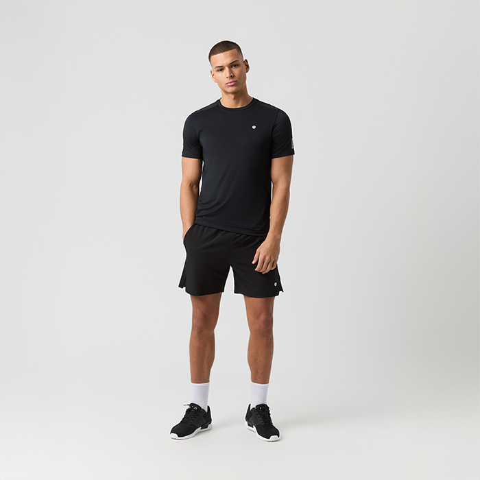 Ace Racquet Shorts Musta