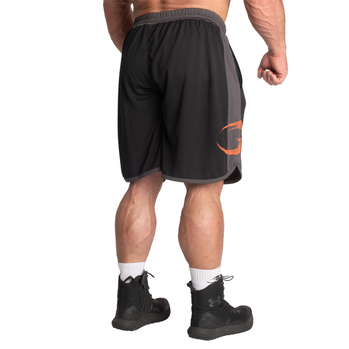 Gasp Mesh Shortsit Musta Harmaa