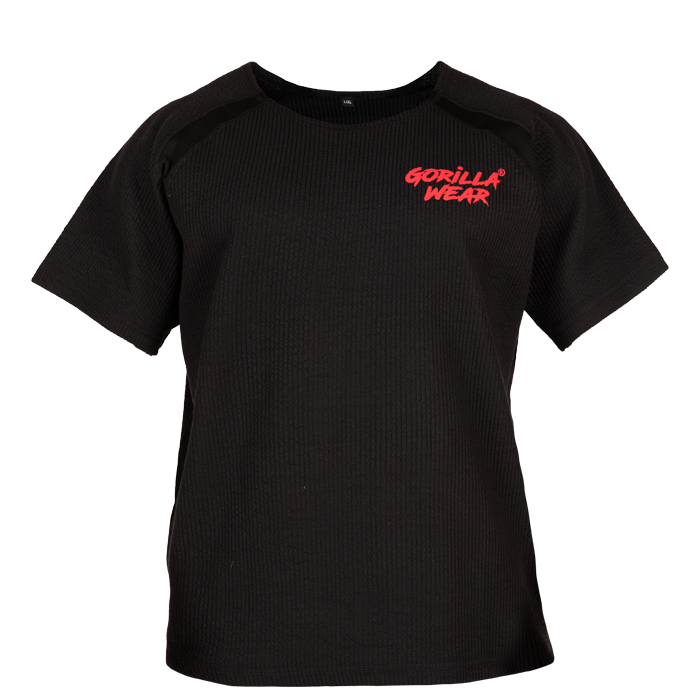 Augustine Old School Work Out Top, Musta/Punainen