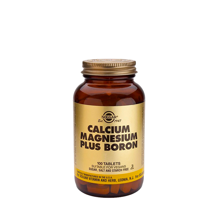 Calcium Magnesium + Boron 100 tablettia