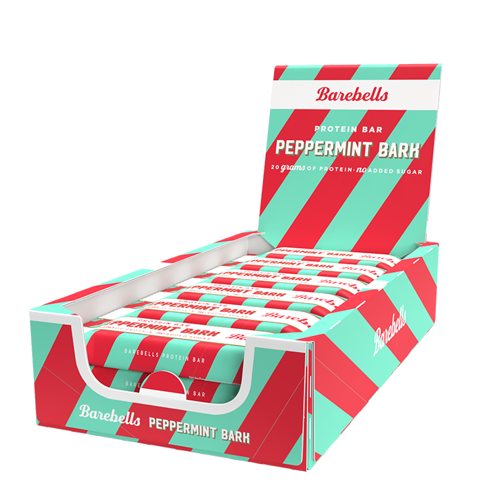 12 x Barebells Protein Bar 55 g peppermint_bark