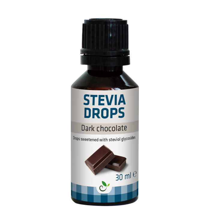 Stevia Tipat Tummasuklaa