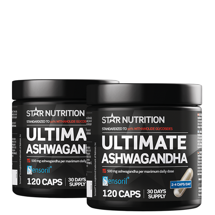 2 x Ultimate Ashwagandha 120 kapselia