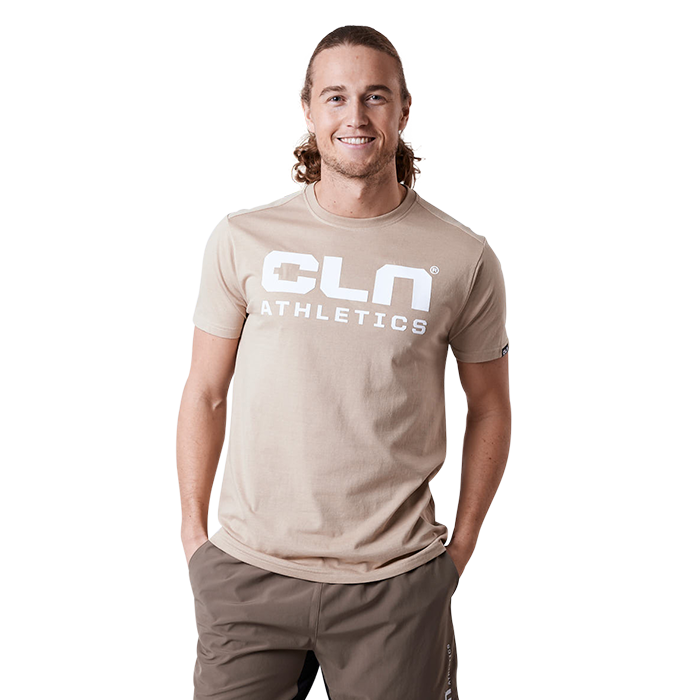 CLN ATHLETICS CLN Promo T-shirt Beige