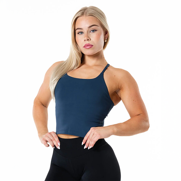 Core Singlet Tummansininen