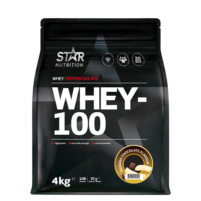 Star Nutrition Whey-100 Heraproteiini 4 kg