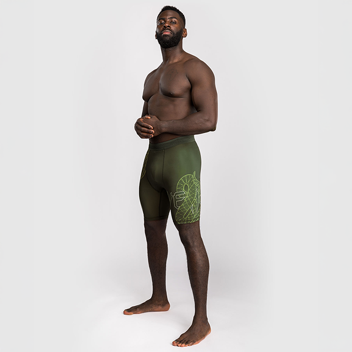 Serpenti Vale Tudo-Shortsit Khaki Pronssi Ivory