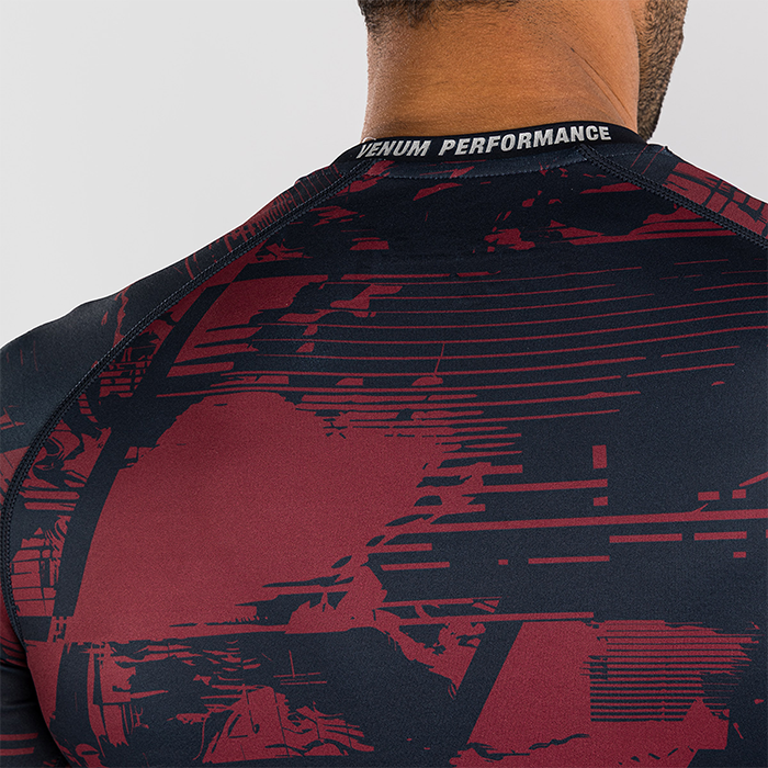 UFC Zenith by Venum Fight Week Rashguard Pitk&auml;hihainen Sininen Punainen Harmaa