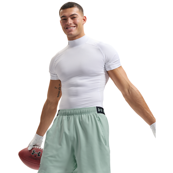 HeatGear Armour Mock T-paita Valkoinen