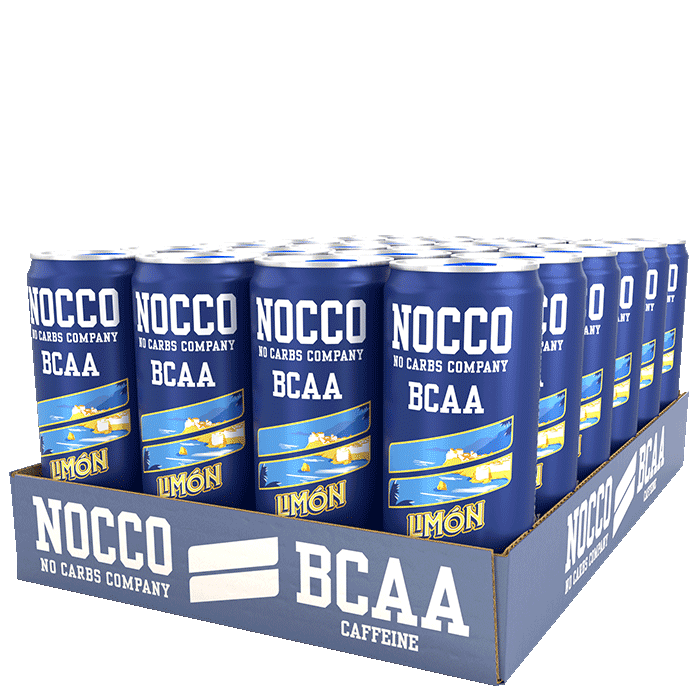 24 x NOCCO BCAA, 330 ml, Limon del Sol