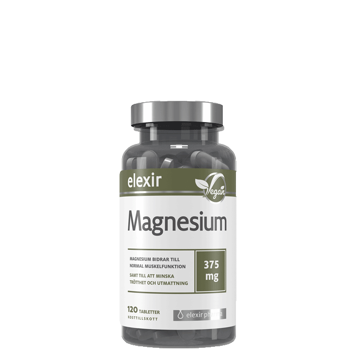 Elexir Pharma Magnesium 375 mg 120 tablettia