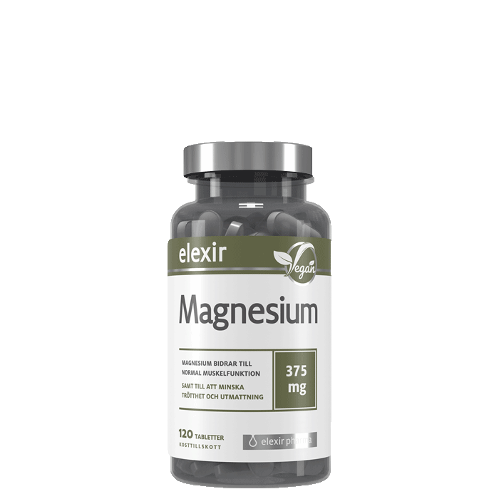 Magnesium 375 mg, 120 tablettia