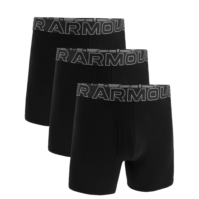 Performance 6in Boxerit 3-pack Musta