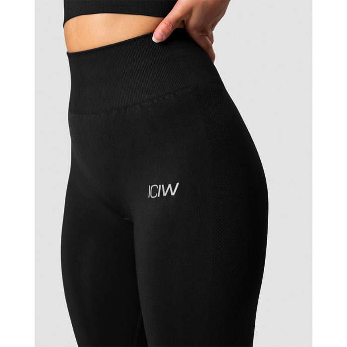 Define Seamless Pocket Tights, Black