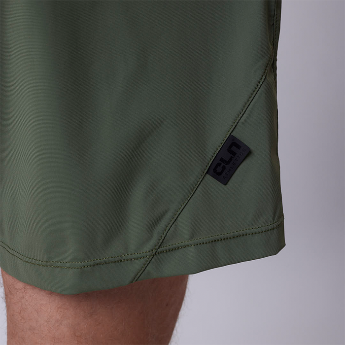 PR Stretch Shorts, Moss Green