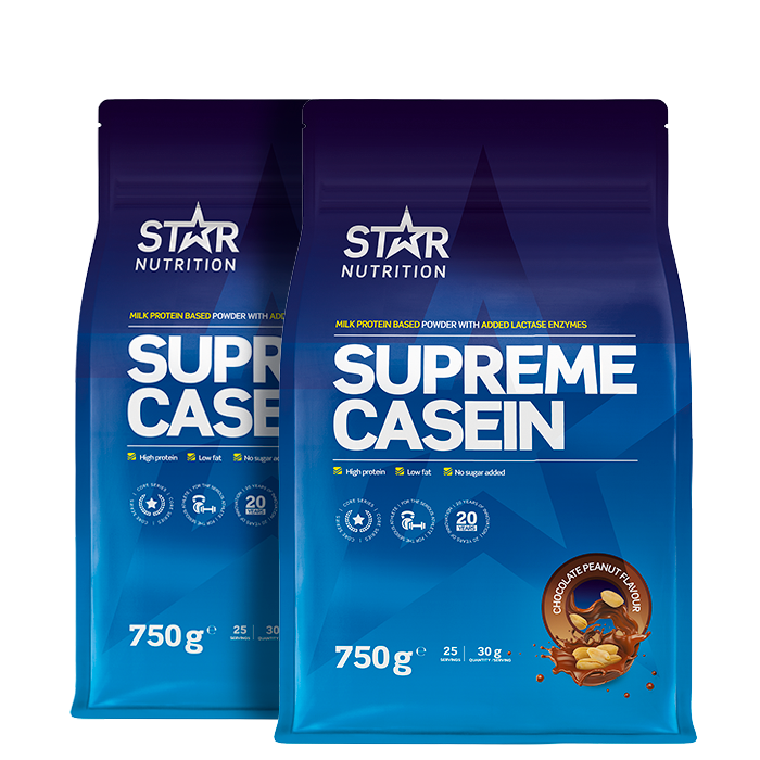 Star Nutrition 2 x Supreme Casein 750g