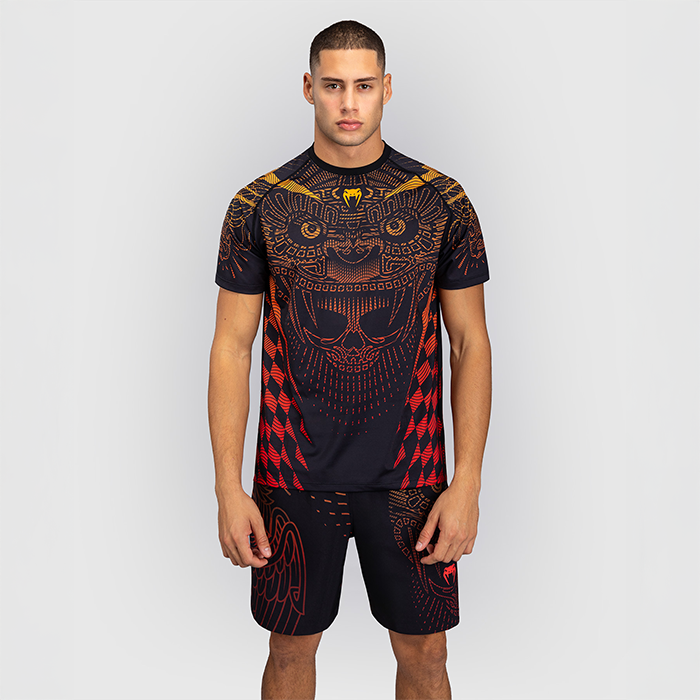 Venum Quetzal Fury Dry Tech T-paita Musta Punainen Oranssi