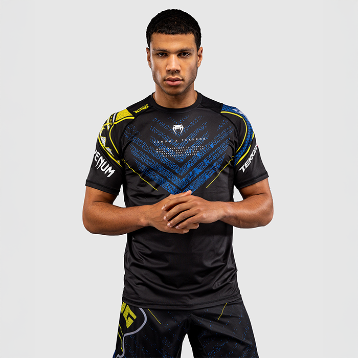 Venum x TEKKEN 8 Dry-Tech T-paita King Musta Keltainen