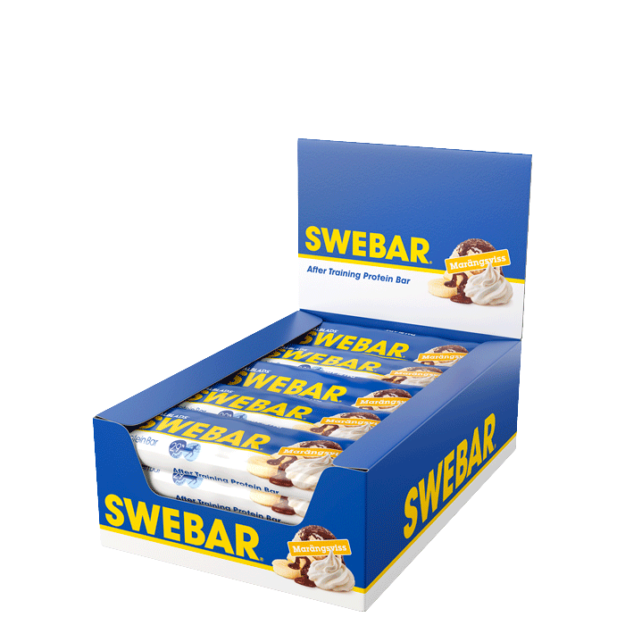 15 x Swebar Proteiinipatukka 55 g marangsviss