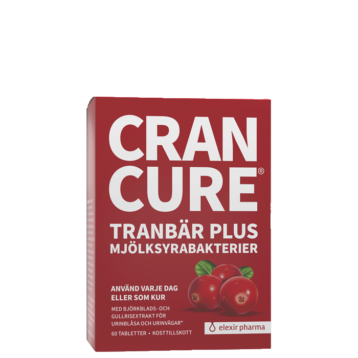 Cran Cure® karpalo + maitohappobakteerit 60 tablettia
