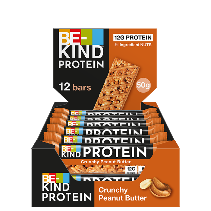 12 x Protein Bar 50 g Crunchy Peanut Butter