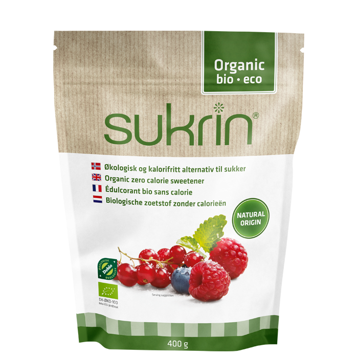 Sukrin luomu sokerinkorvike 400 g