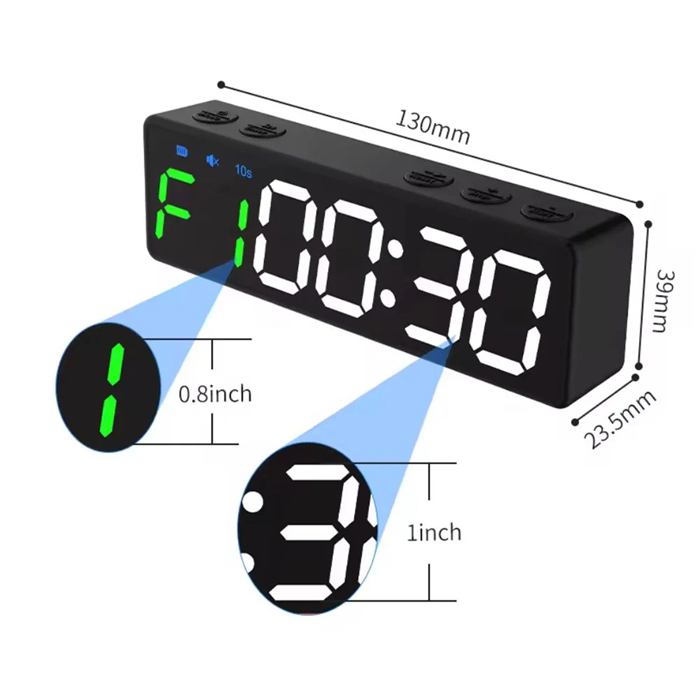 AL Portabel Timer Q10 Mini Musta