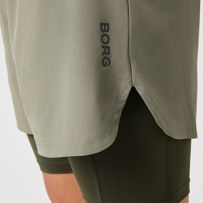Borg 2 in 1 Shortsit Vihre&auml;