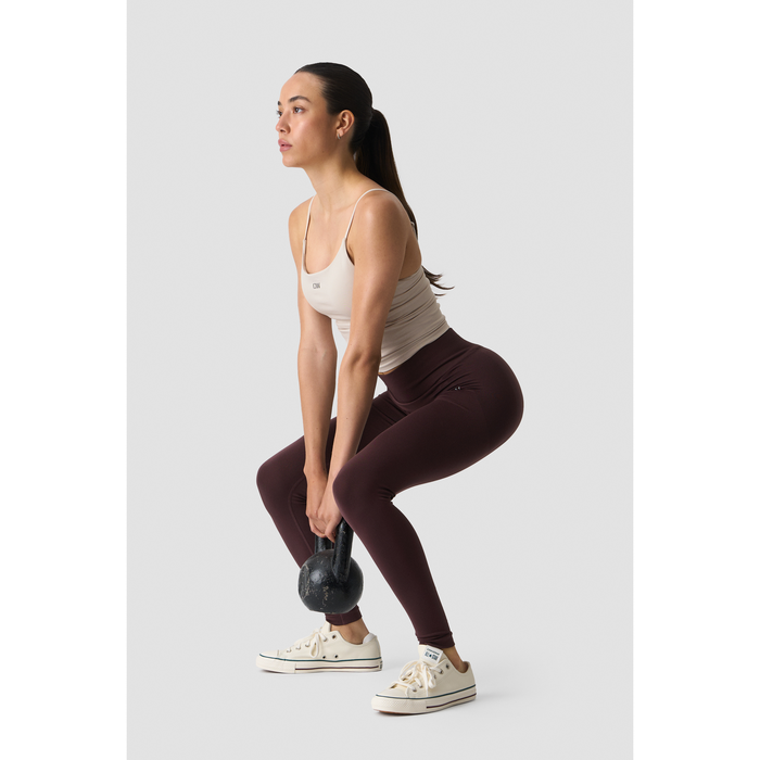 Smooth Seamless Trikoot Ruskea