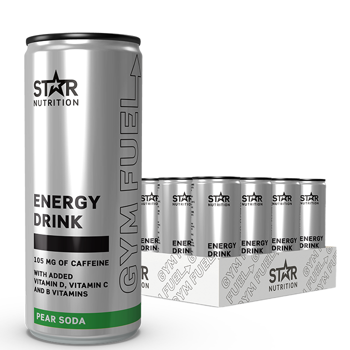 24 x Gym Fuel 330 ml pear_soda