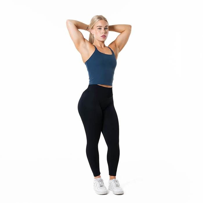 Core Singlet Tummansininen