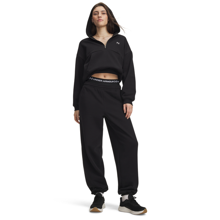 Icon Fleece Treenihousut Musta