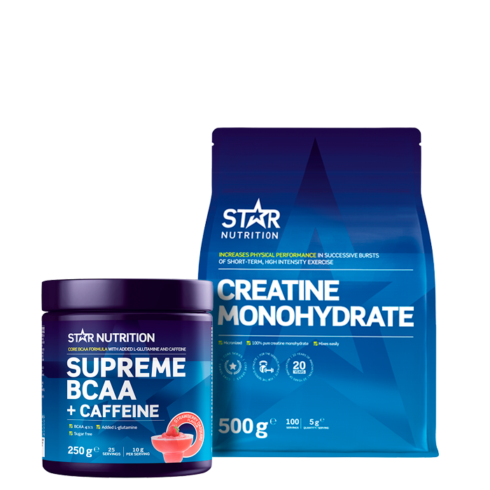 Creatine Monohydrate 500 g + Supreme BCAA 250 g