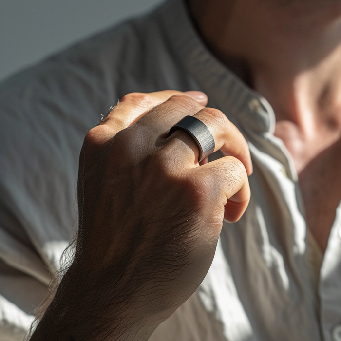 HAALE II Smart Ring Mustaa