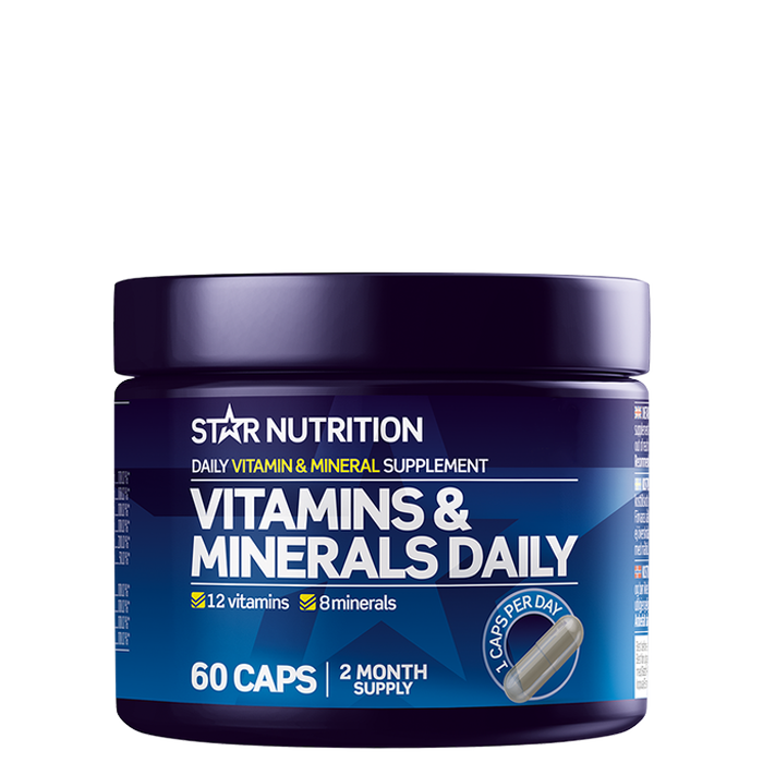 Star Nutrition Vitamins & Minerals Daily 60 caps