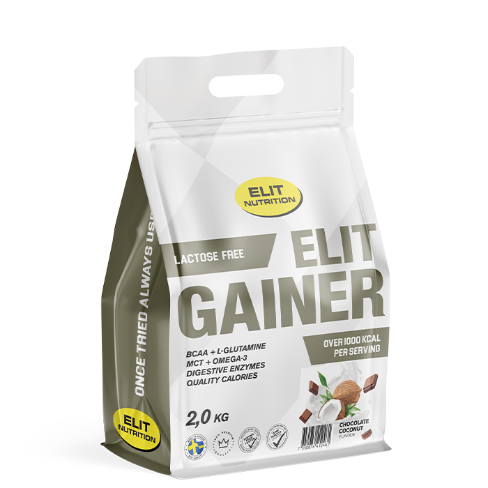 ELIT Gainer Laktoositon 2 kg chocolate_coconut