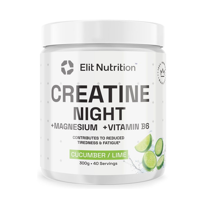 Creatine Night Magnesium + Vitamin B6 Kreatiini Lime/Kurkku 300 g