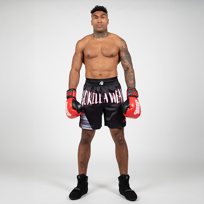 Clayton Boxerit Musta Punainen