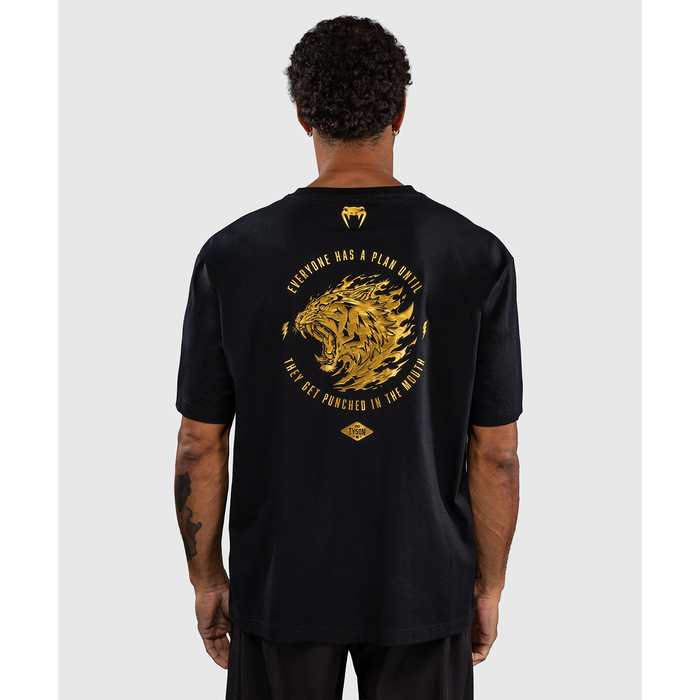 VENUM X MIKE TYSON TIGER Cotton T-paita Musta/Kulta