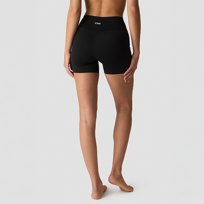 Nimble Midi Shorts Musta