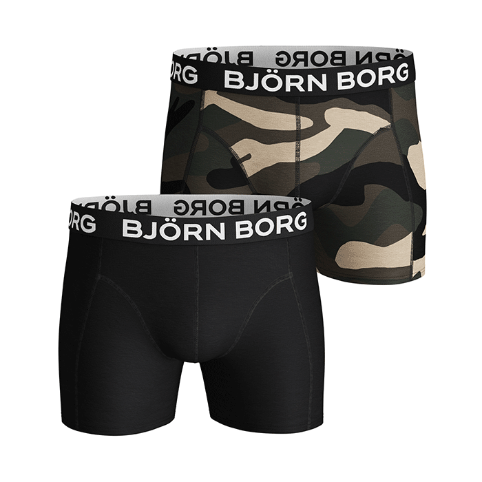 2-Pack Boxer Core Black