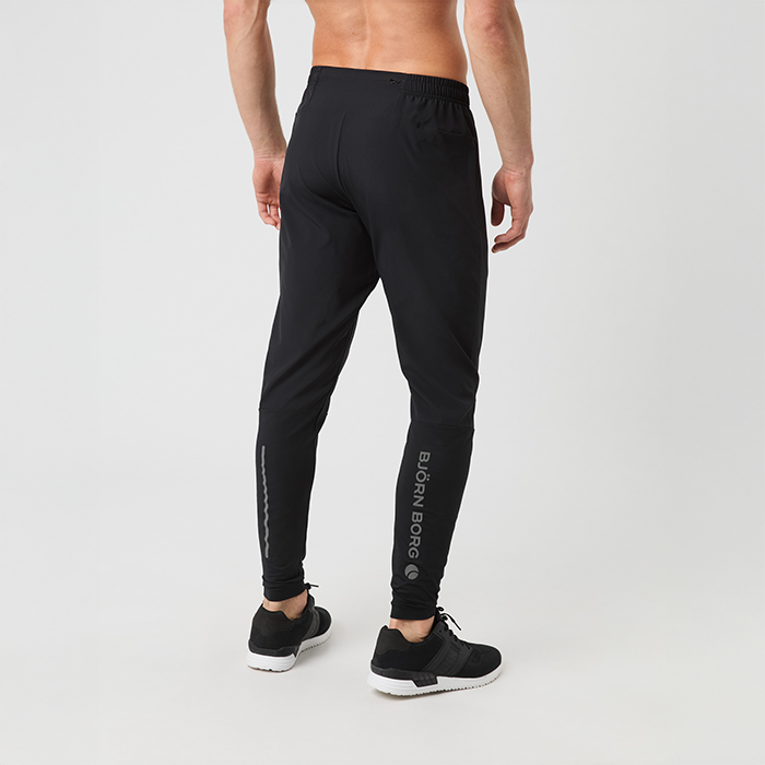 Borg Running Pants Musta