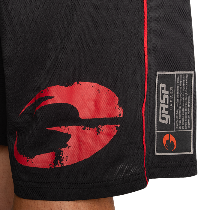 Pro Mesh Shorts, Black/Red
