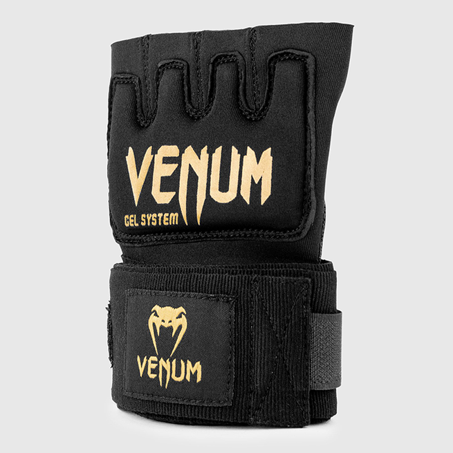 Kontact Gel Gloves Black Gold